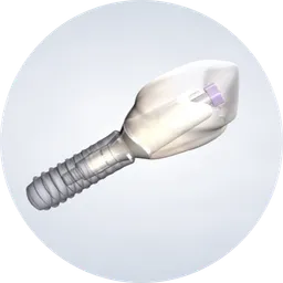 A dental implant is a tooth replacement option that can be used to replace one or more missing teeth